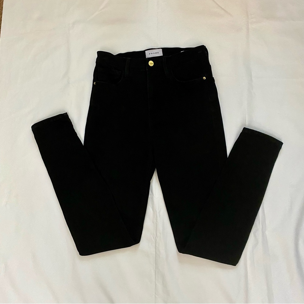 Frame Jeans All High Rise Skinny - Noir size 27